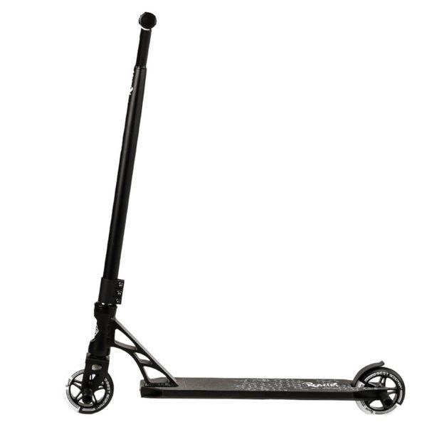 Трюковой самокат алюминиевый Best Scooter Reactor черный с белым HIC-система Пеги колеса PU d - 110 мм ширина руля &ndash; 55 см RC-44436 фото