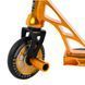 Трюковой самокат алюминиевый Best Scooter оранжевый анодированный окрас HIC-система пеги колеса PU 110мм ширина руля 60 см 23015 фото 6