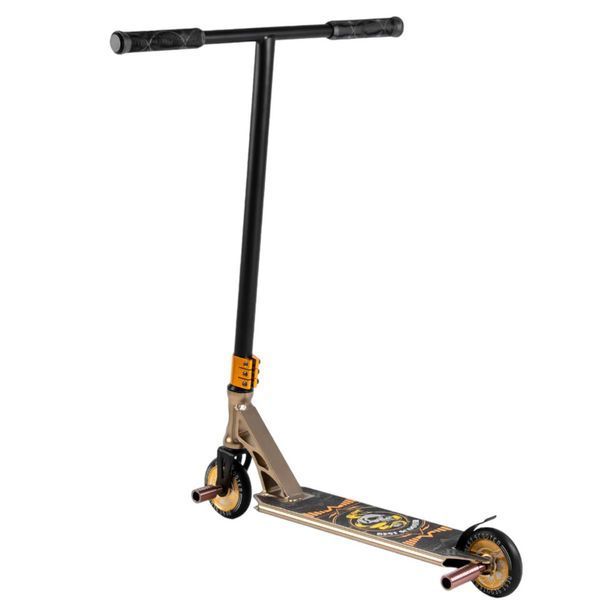 Трюковой самокат алюминиевый Best Scooter оранжевый анодированный окрас HIC-система пеги колеса PU 110мм ширина руля 60 см 26781 фото