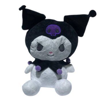 Hello Kitty Куромі м'яка іграшка з аніме Май Мелоді 25 см фіолетова плюшева іграшка Куромі My Melody 997630113 фото