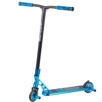 Трюковий самокат Best Scooter алюмінієвий блакитний анодоване фарбування HIC-система колеса  PU 110мм ширина керма - 60 см  53480 фото