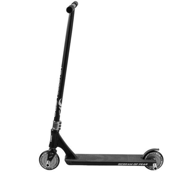 Трюковий самокат Simbiote Best Scooter Веном алюмінієвий чорний HIC-система Пеги колеса PU 120 мм ширина керма - 57 см   61375 фото