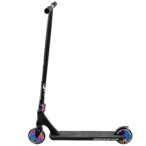 Трюковой самокат Simbiote Best Scooter Веном алюминиевый красный HIC-система Пеги колеса PU 120 мм ширина руля - 57 см 97683 фото