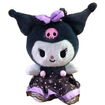 Hello Kitty Куромі м'яка іграшка з аніме Май Мелоді 33 см фіолетова плюшева іграшка Куромі My Melody 99763011 фото