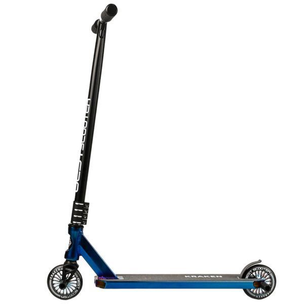 Трюковий самокат Kraken синій алюмінієвий Best Scooter анодоване фарбування HIC-система Пеги колеса PU d - 110мм ширина керма &ndash; 58 см   KR-71078  фото